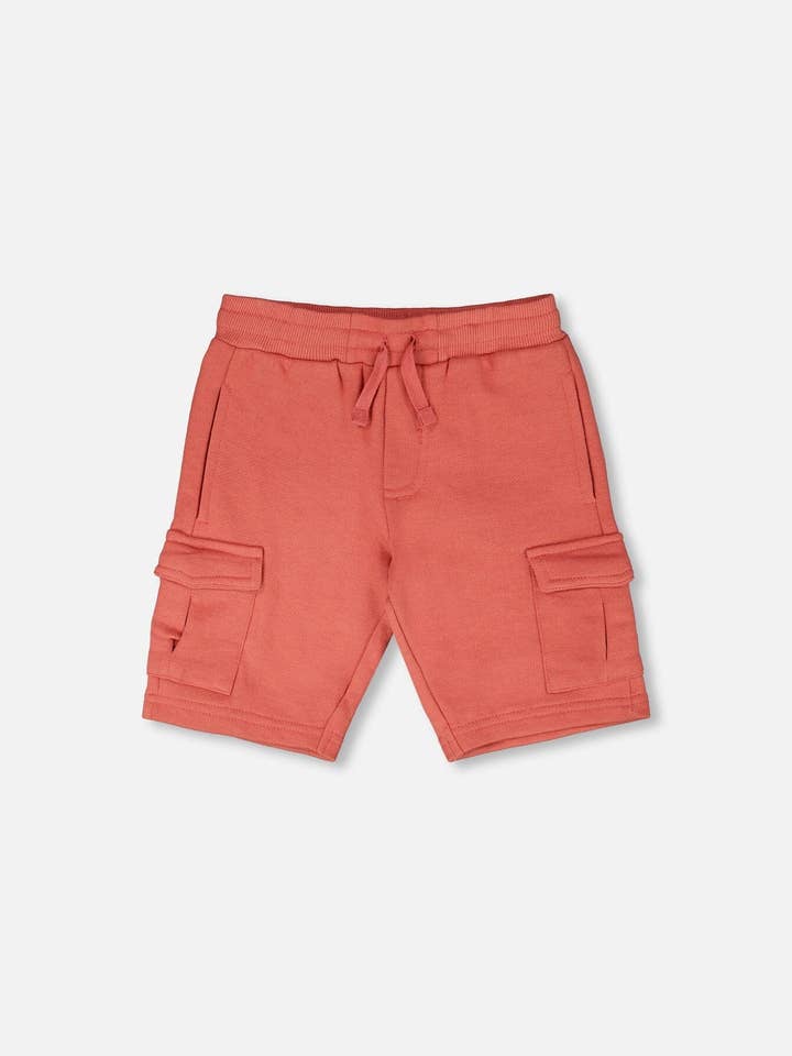 Fransk Terry Shorts Mursten for engroshandel hos Deux par Deux