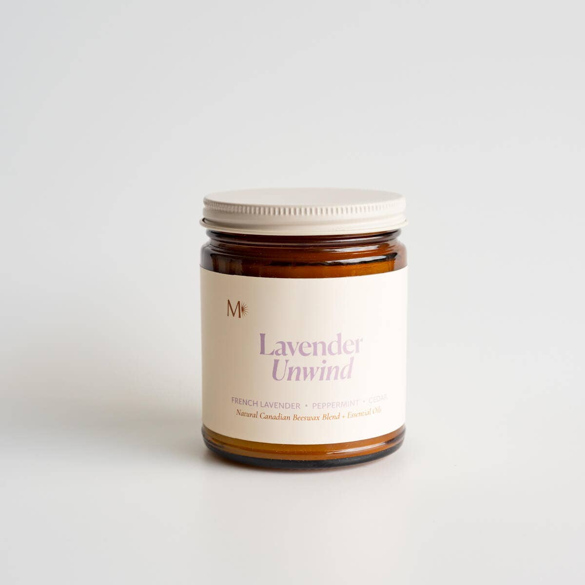Misiyo Candle Co - Vendita all'ingrosso Candela in vasetto - Lavanda Rilassante | Candela in Vaso di Cera d'Api Canadese Naturale3