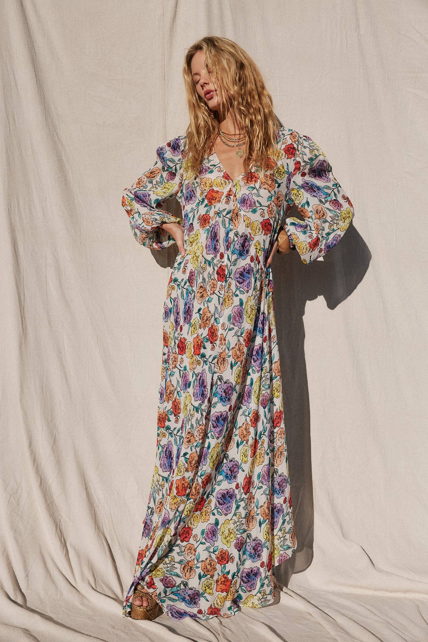 Confetti Parade Maxi Dress for wholesale on Faire1