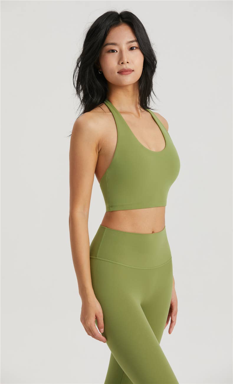 91thelabel – Großhandel Sport-BH – Damen – Daphne Lycra® Sculpt Bügel-BH mit Neckholder für Sport.7