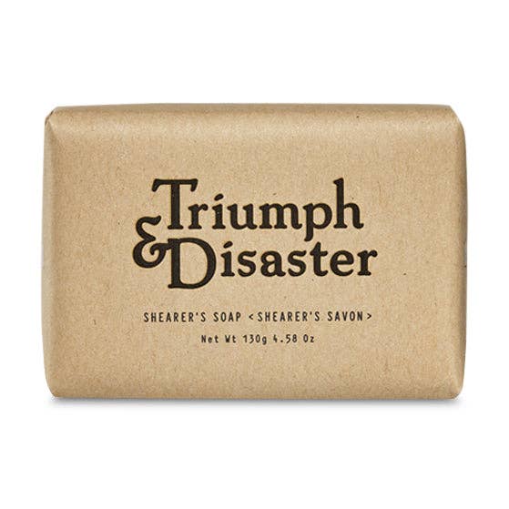 Shearer's Soap for wholesale by Triumph & Disaster