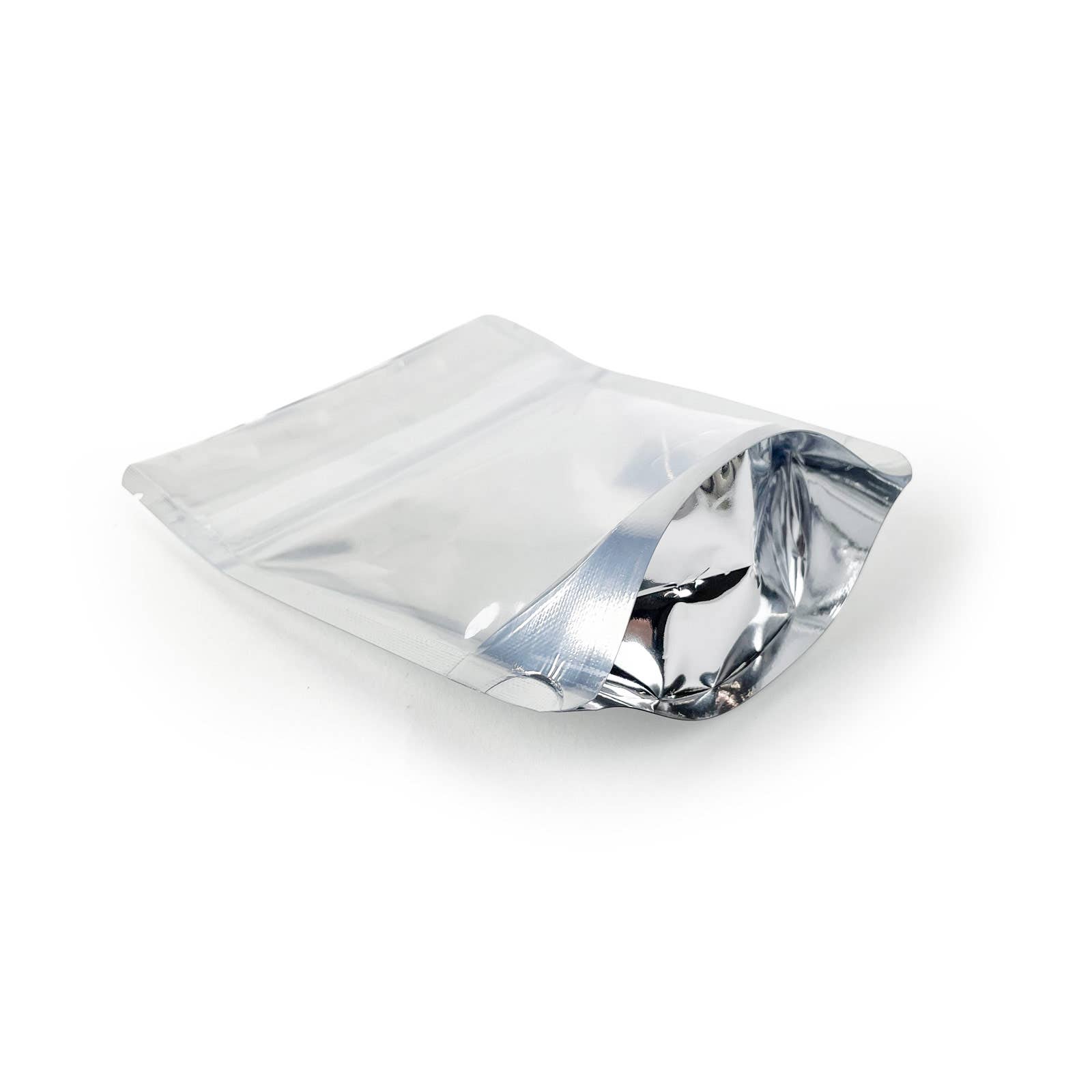 Human Objects® - Wholesale Cellophane Bag - 1/8 Ounce Child Resistant Bags White/Clear 4"x5"+2"6