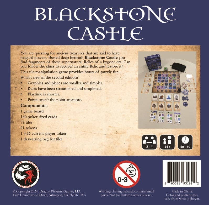 InDiPro - Wholesale Board Game - Blackstone Castle1
