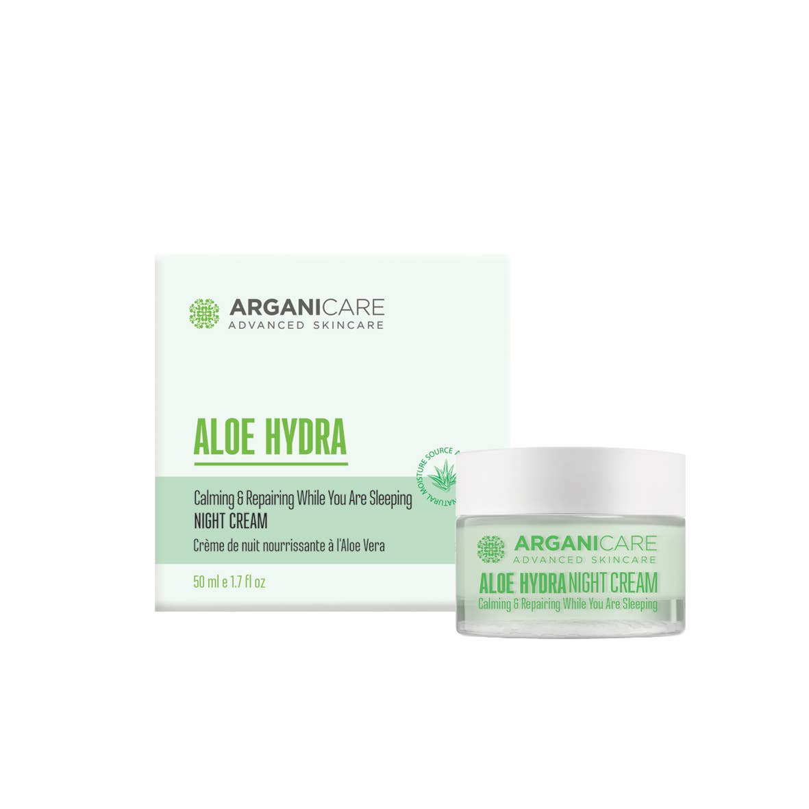 ARGANICARE - Wholesale Night Cream - Aloe Vera - Nourishing and Regenerating Night Cream1
