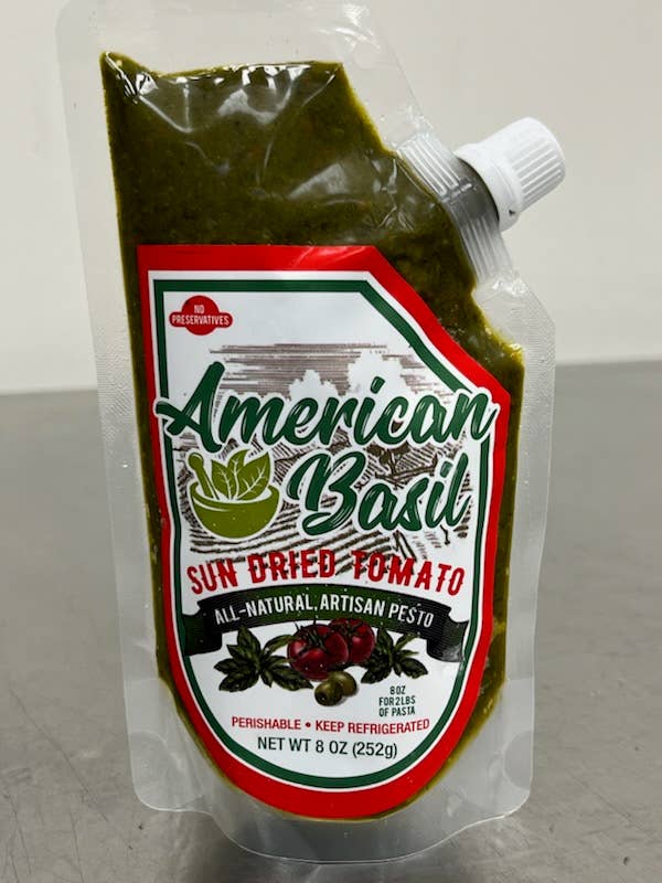 American Basil - Wholesale Pesto - Sun Dried Tomato Pesto1