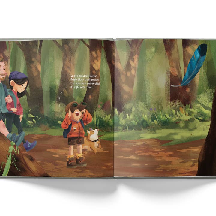 Lychee Press - Wholesale Preschool Book (3-5) - Let’s Go on a Hike! A Mindfulness Nature Picture Book3