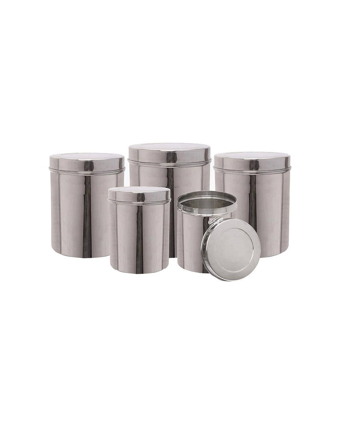 Ancientveda - Vente Batteries de cuisine - Lot de 5 petites tailles Ubha Dabba
