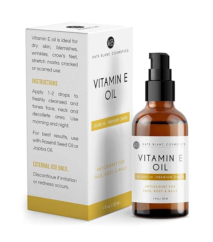 Kate Blanc Cosmetics - Wholesale Bath/Body Oil - Vitamin E Oil2