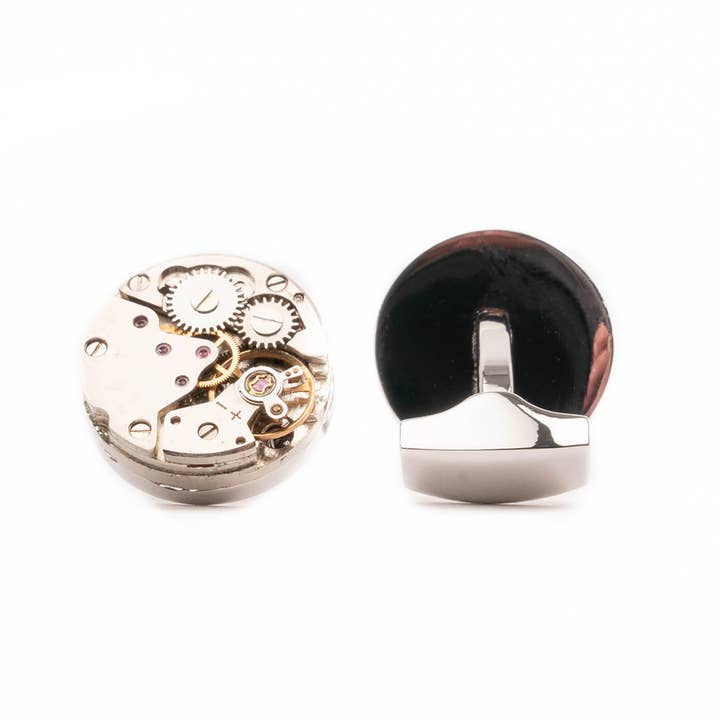 Platinum Watch Manschettknappar för wholesale av Illicium London