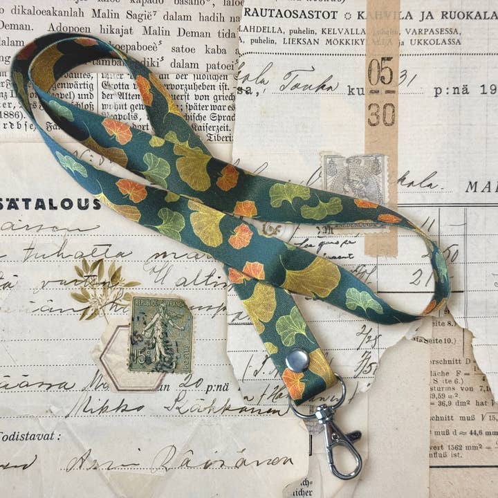 Weißer Ginkgo | Schlüsselband für den Großhandel von itsjunli