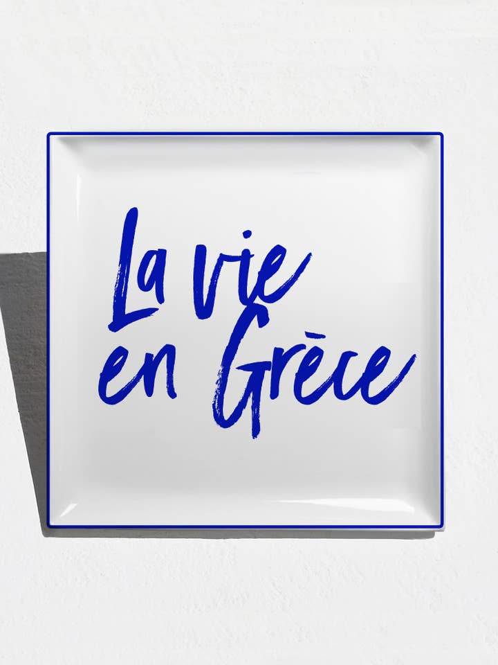 Tablett „La Vie en Greece“ for wholesale by Tomy K.