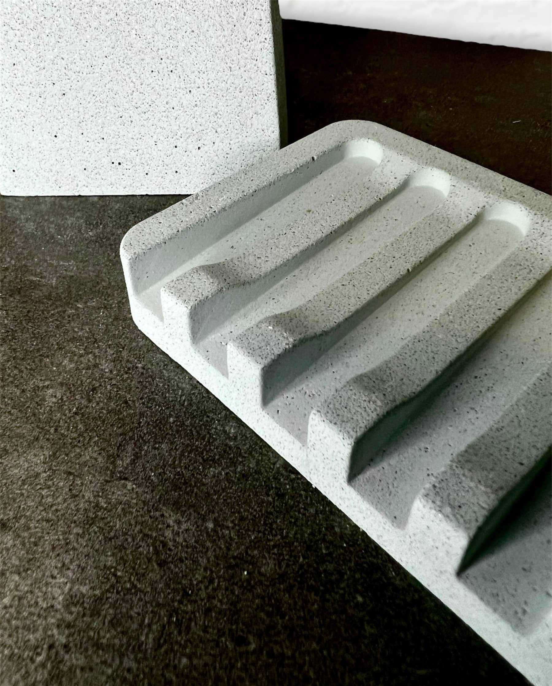 EMB Pretty – Großhandel Badeseifenschale – Grobe Seifenschale, Seifenstange aus Marmor, Badezimmer aus Stein, modern8