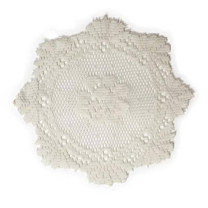 Oktoberfest Alpine Linen Round Ecru Rose Table for wholesale by European Heritage Gifts