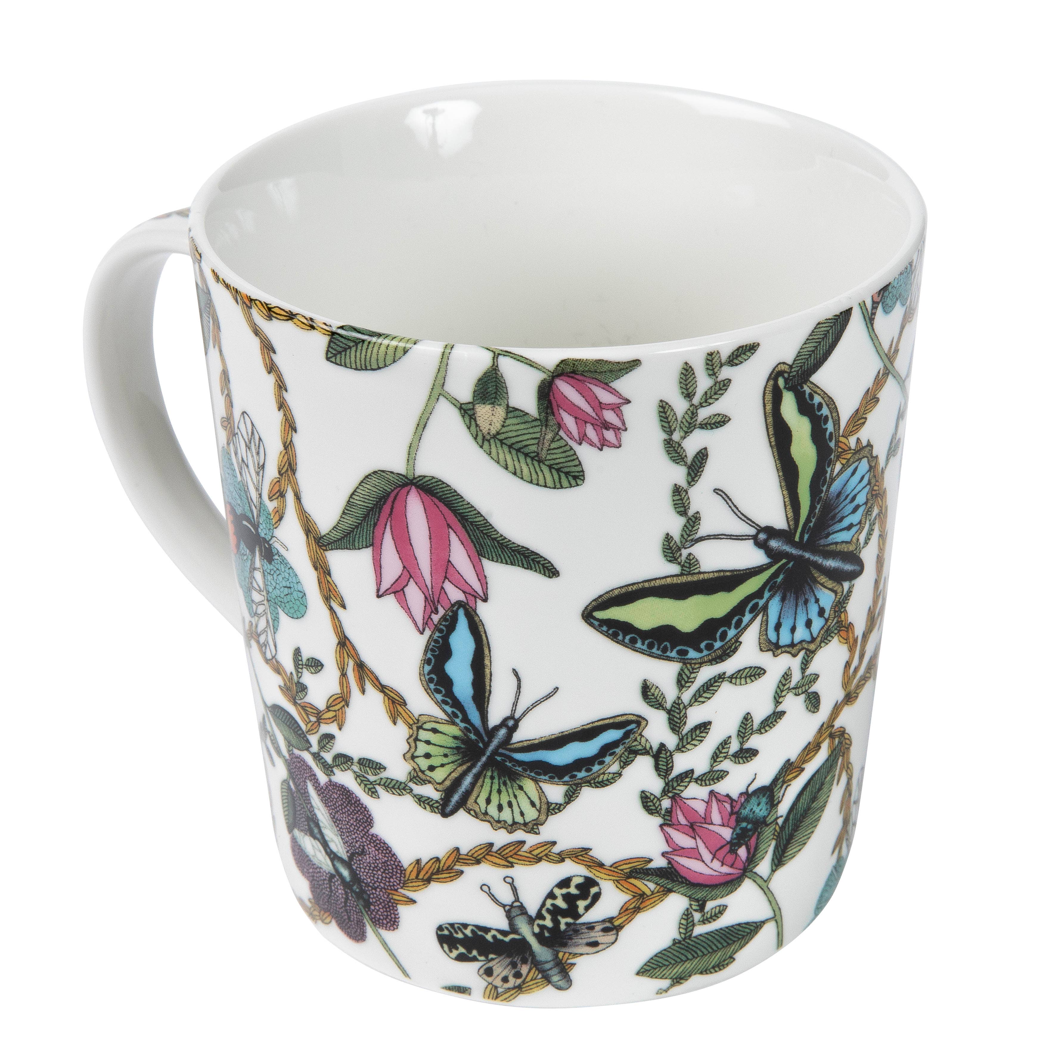 Nadja Wedin design - Wholesale Coffee Mug - Mug 12 Oz (35 cl) Bugs & Buterflies1
