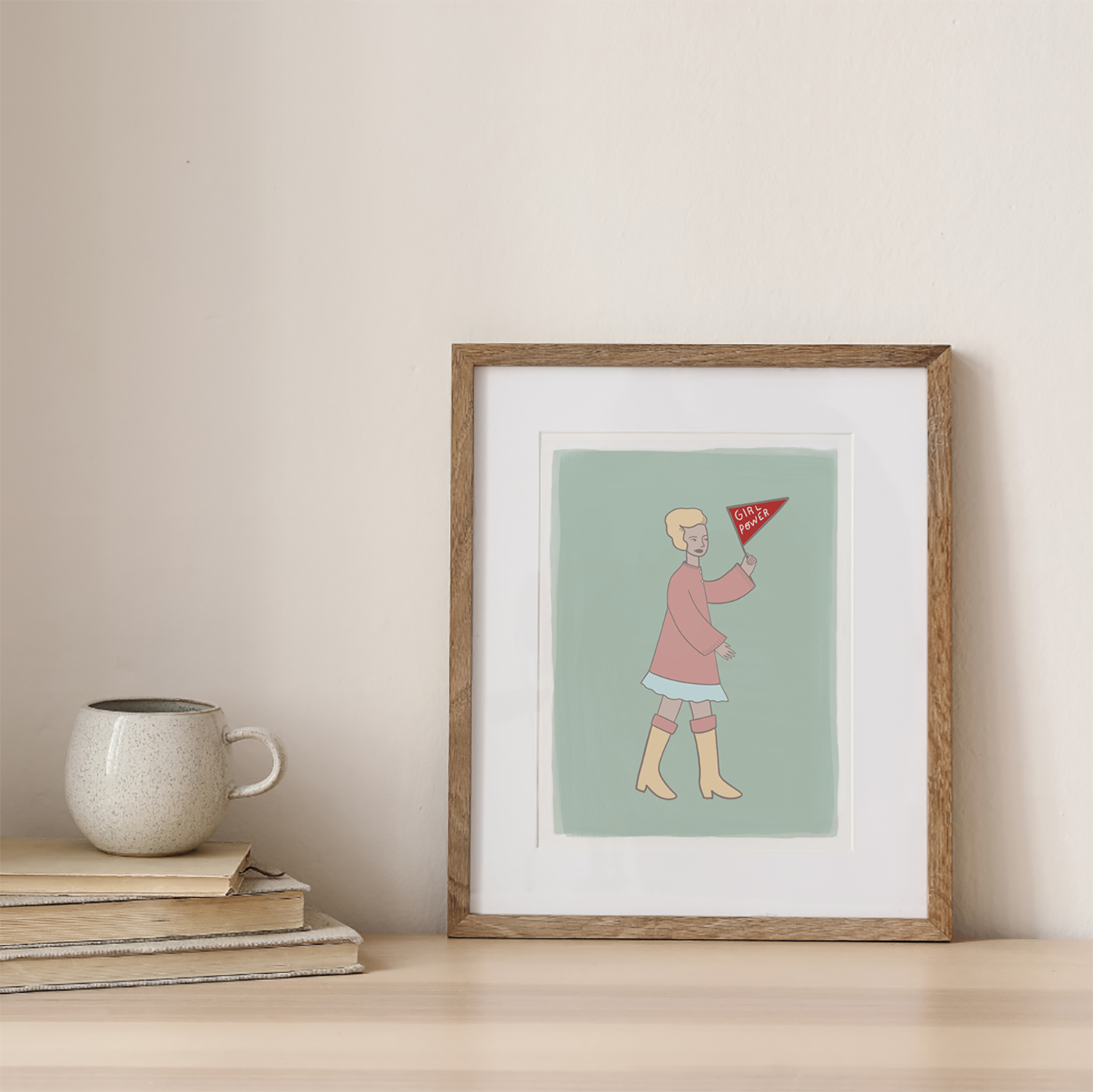 Aviate Press - Wholesale Art Print - Girl Power Art Print0