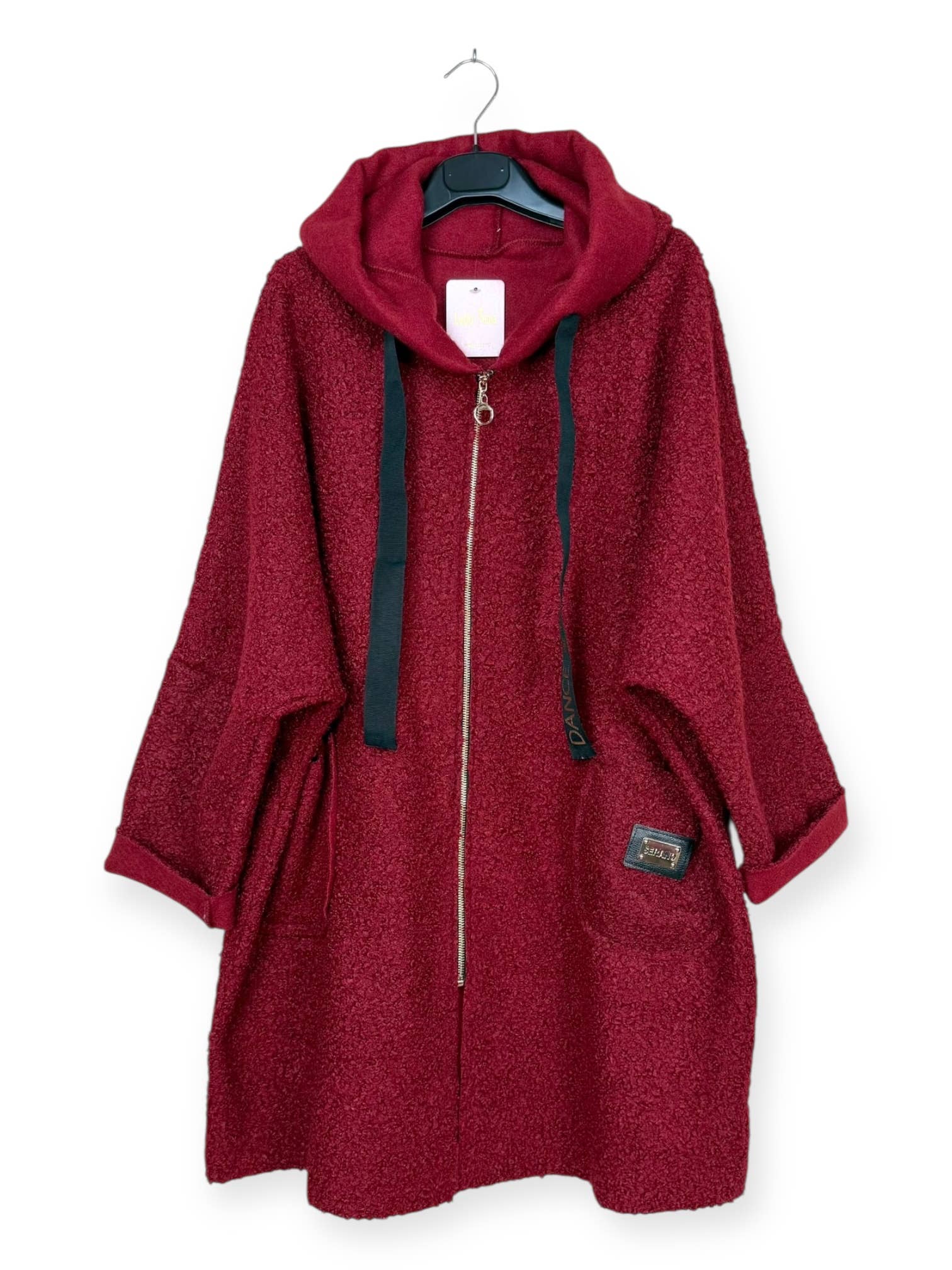 Lucky Nana – Engroshandel Frakke - Dame – AH 21278 - Frakke i Bouclé-stof14