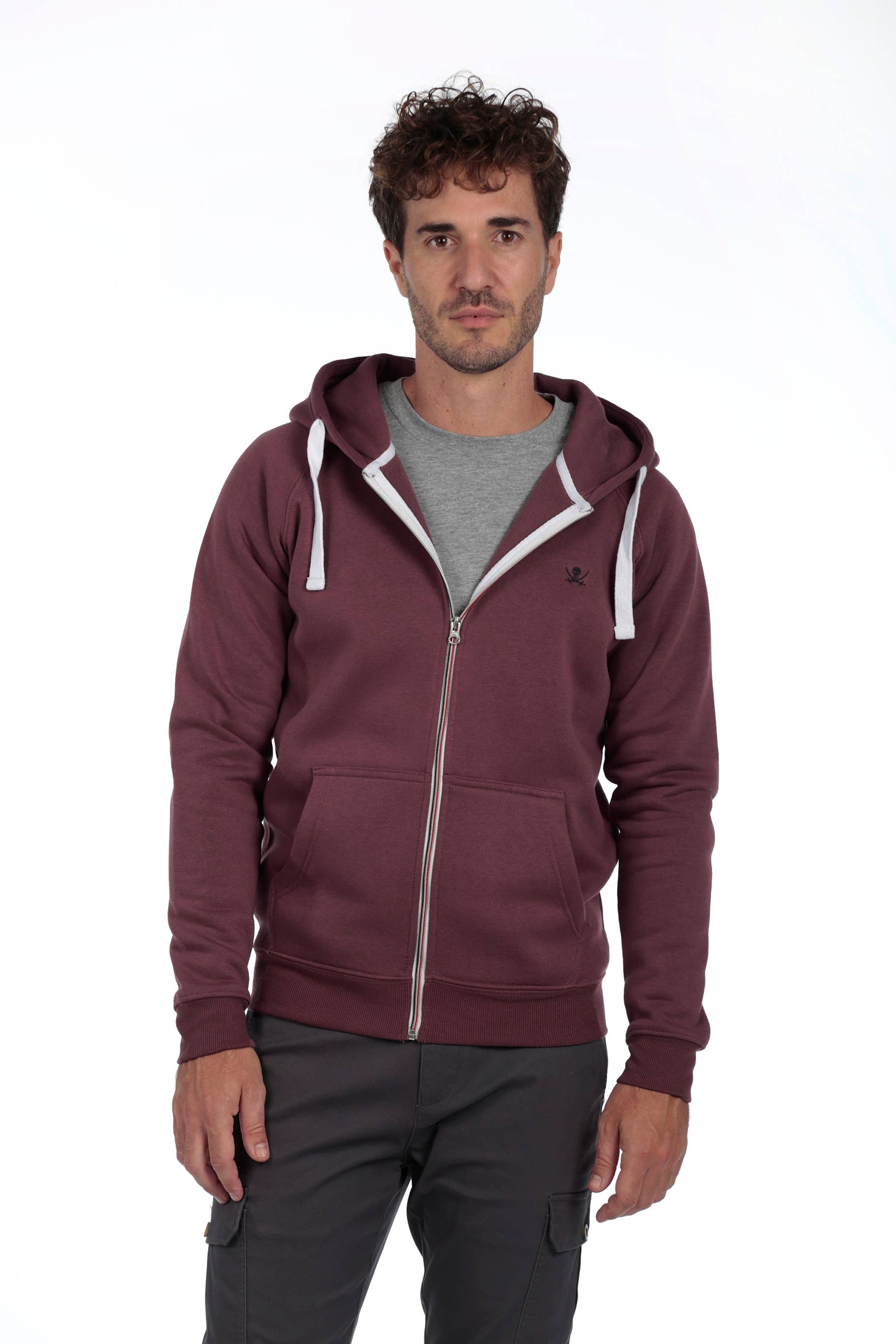 The Time of Bocha - Wholesale Hoodie - Men's - Men's Hooded Zip Sweatshirt QI1SZIP-MAQUILLA0