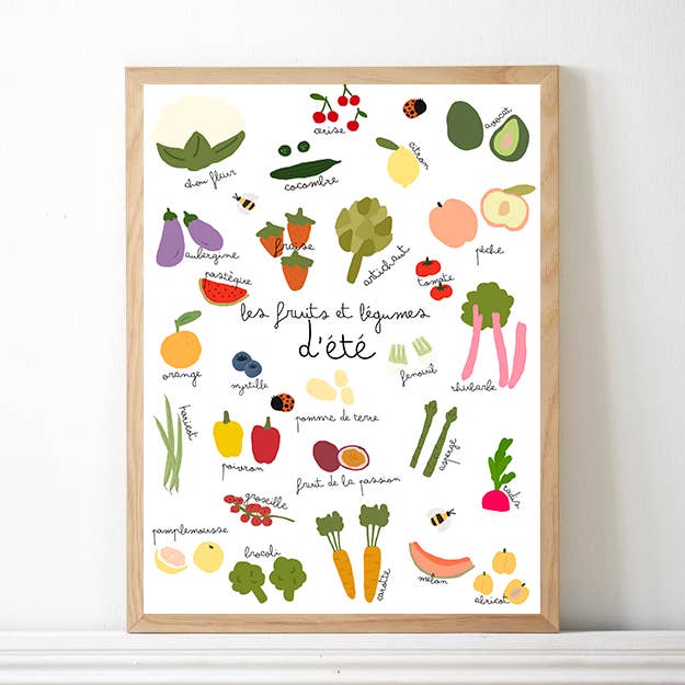 Frutta e verdura di stagione per la vendita all'ingrosso da parte di LE PAPIER GRAPHIQUE