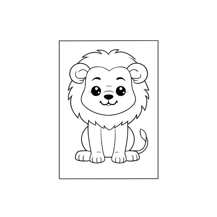 Larsen Falls Gifts and Publishing - Wholesale Coloring Book - Kids & Baby - Wildly Fun Animal Coloring Book For Kids