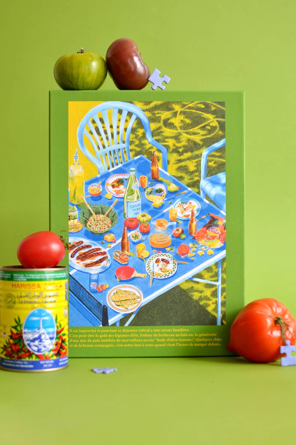 Jour Ferie – Puzzle - Adulto por atacado – Quebra-cabeça Eat Out com 1000 peças2