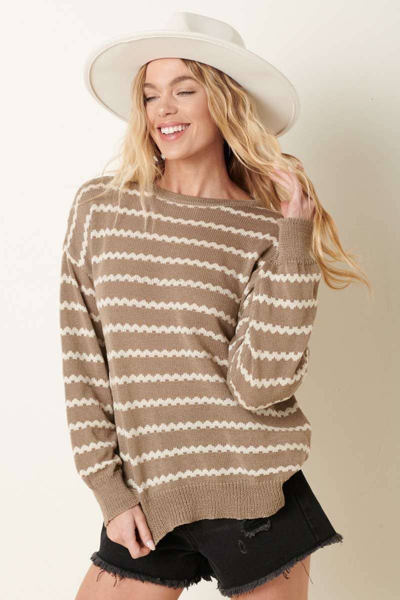 mittoshop - Vendita all'ingrosso Maglione tricot - Donna - MAGLIONE POSTERIORE CON CERNIERA A RIGHE8