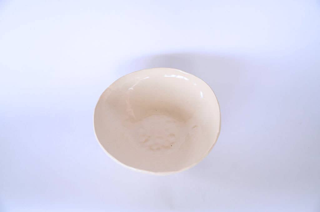 Semear – Großhandel Salatteller – Salatschüssel aus Keramik, Ecru Finger Dips2