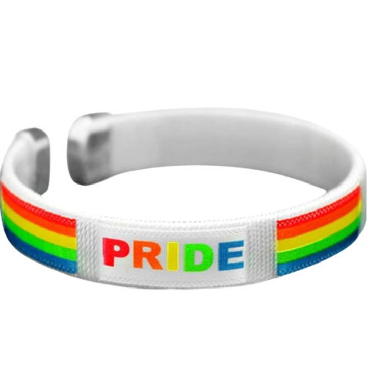 Rainbow PRIDE Bangle Bracelets for wholesale by The Awareness Company