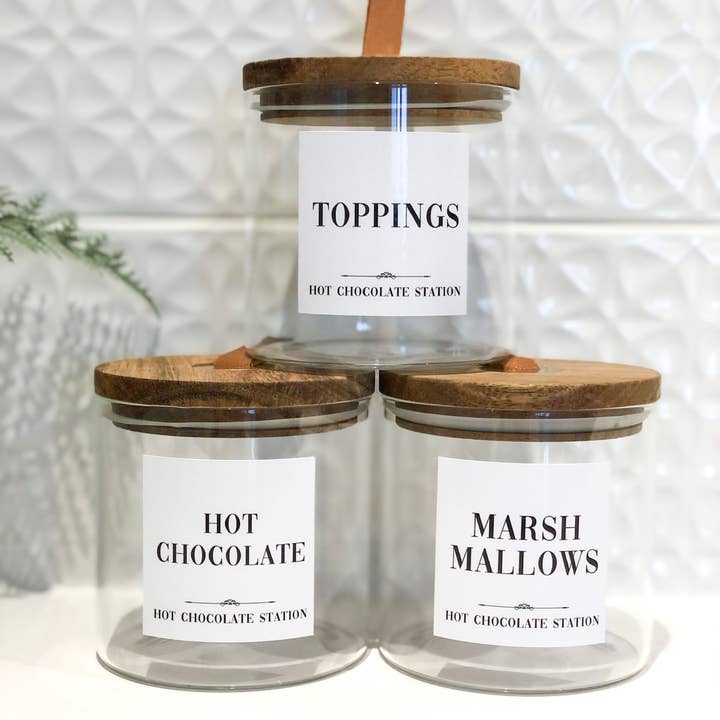 Bryony Makes Ltd - Wholesale Hot Cocoa Mix/Kit - White Label Pantry Hot Chocolate Station1