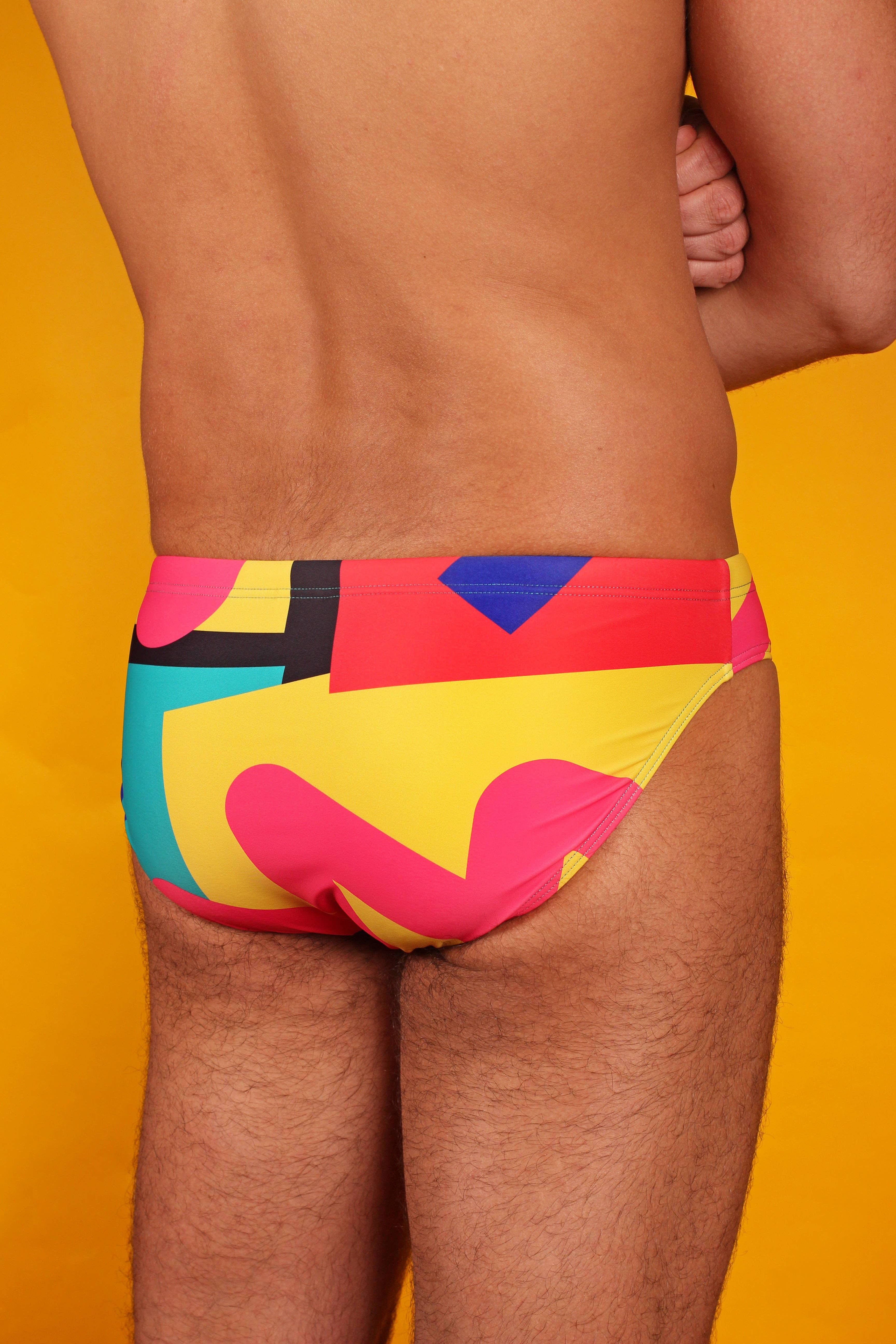 Pander - Wholesale Swim Bottoms - Men's - Walking in Memphis Swim Brief6