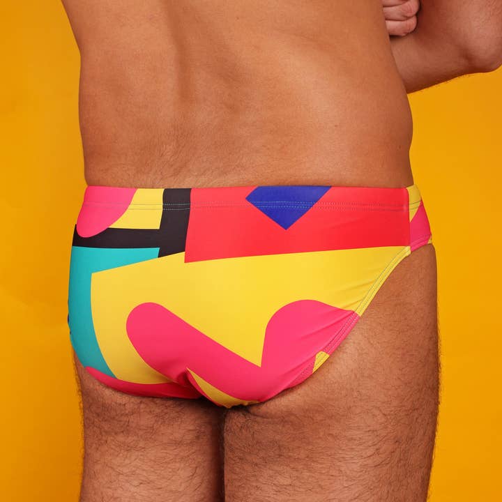Pander - Wholesale Swim Bottoms - Men's - Walking in Memphis Swim Brief6