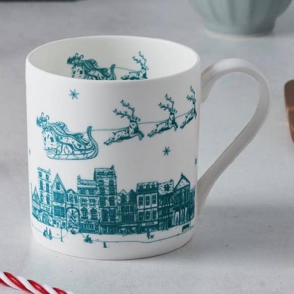 Night Before Christmas Mug for wholesale by Victoria Eggs