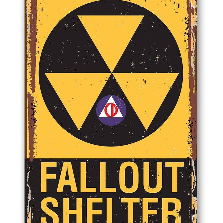 Fallout Shelter - Metal Sign and other Purchase Wholesale fallout. Free Returns & Net 60 Terms on Faire trending on Faire.