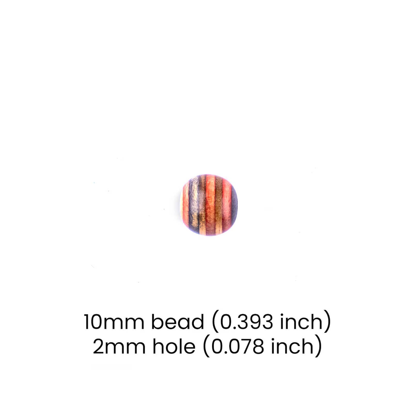 Skate4create - Wholesale Beads - Recycled Skateboard Beads – Eco-Friendly Wood Beads 10mm 8mm2