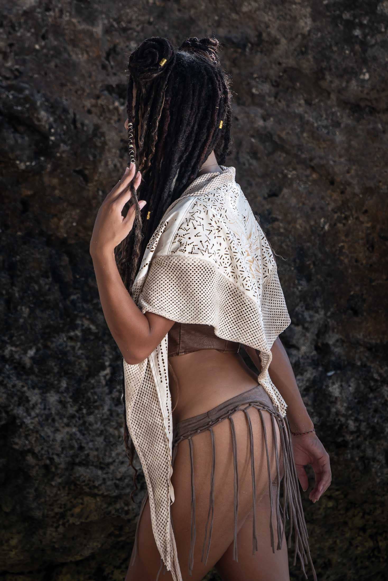 Cream Drachen Zen Rock / Schal für den Großhandel auf Faire4