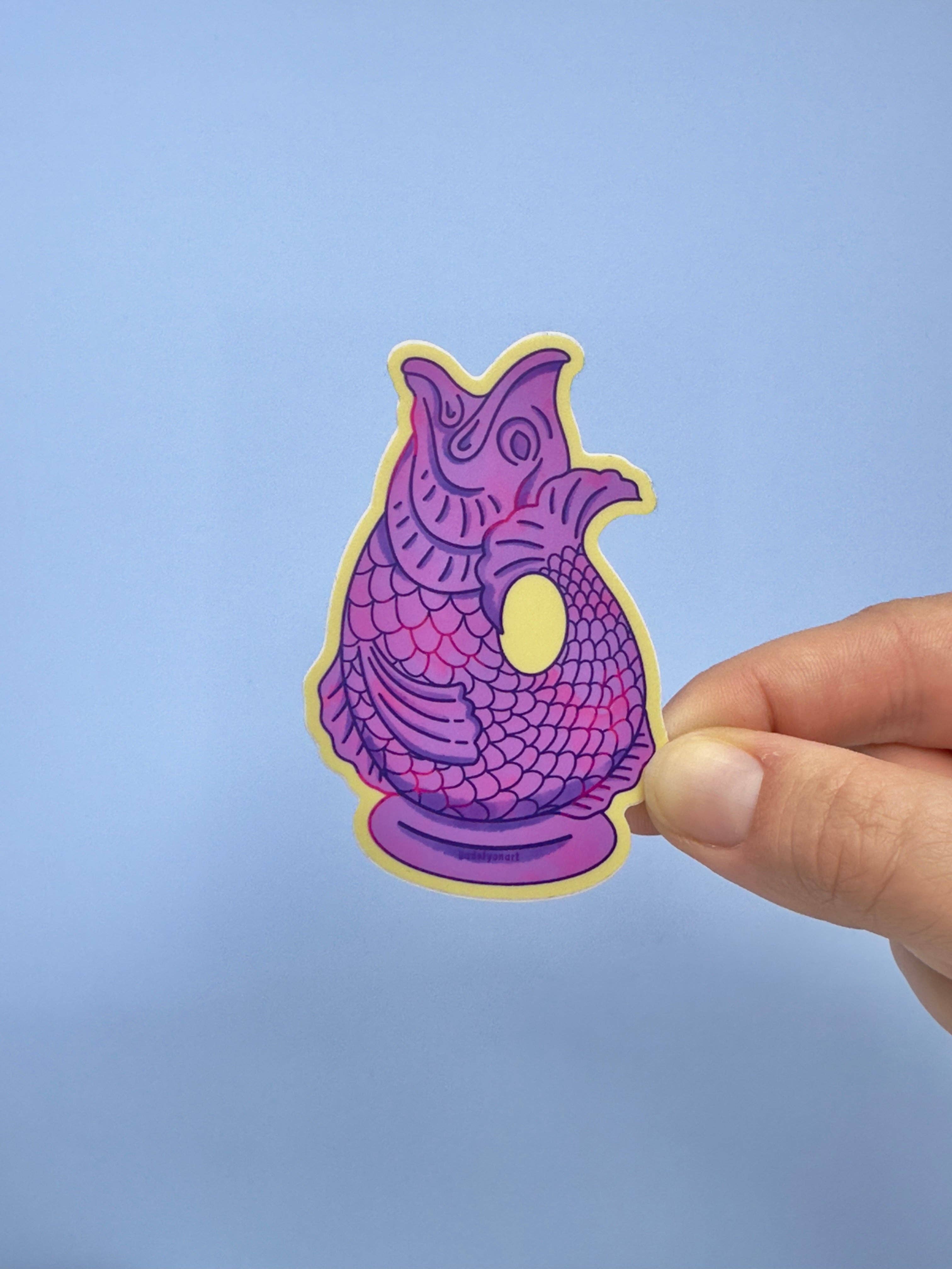 liadelyonart - Wholesale Sticker - Gluggle Jug Vinyl Sticker, 3x2in7