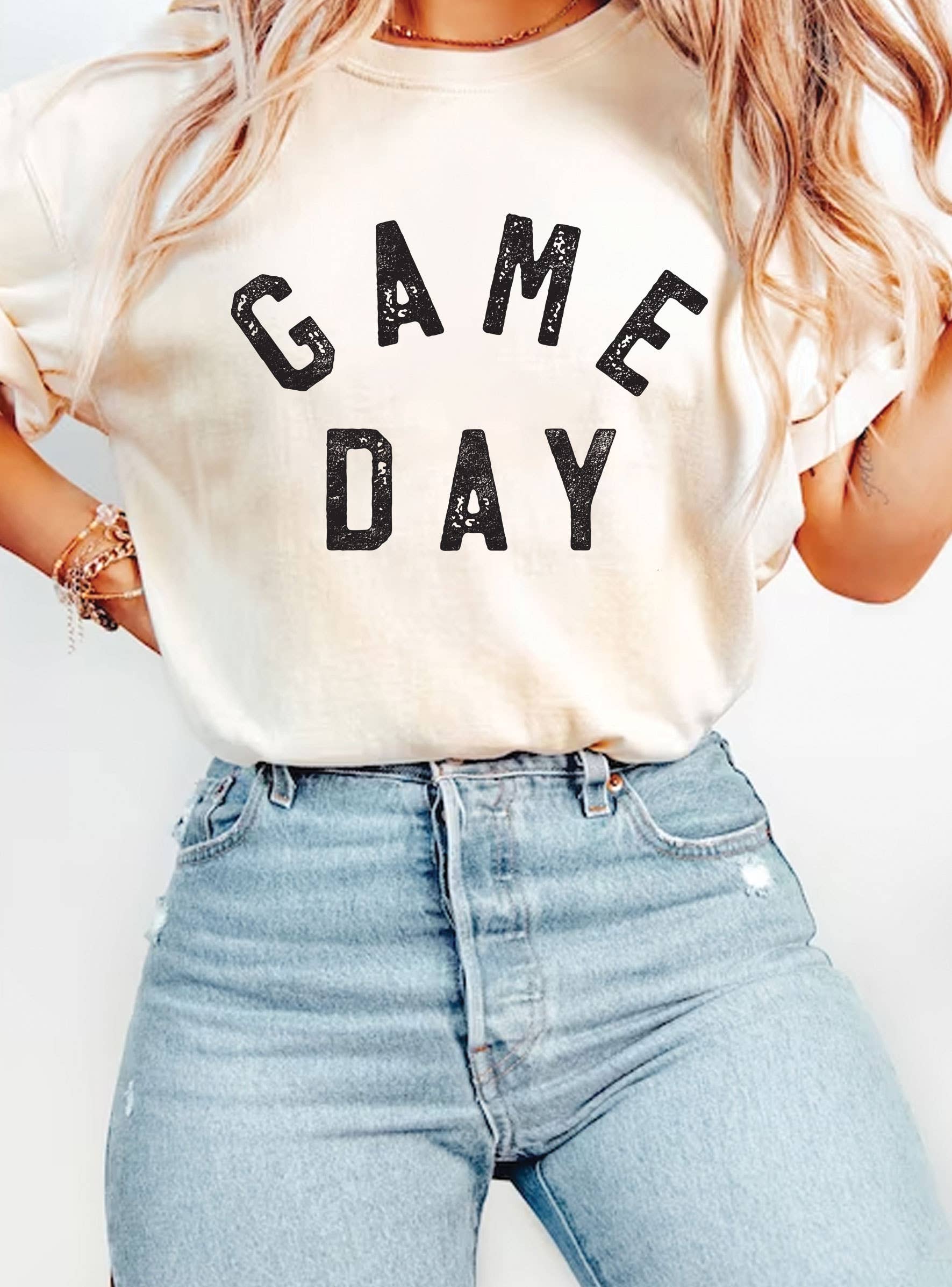 Rustee Clothing - Wholesale Screen Printed T-Shirt - Women's - GAME DAY  GRAPHIC TSHIRTS5