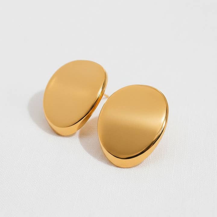 paperln - Wholesale Hoop Earrings - Polygon Hoop Earrings with Polished Shine1