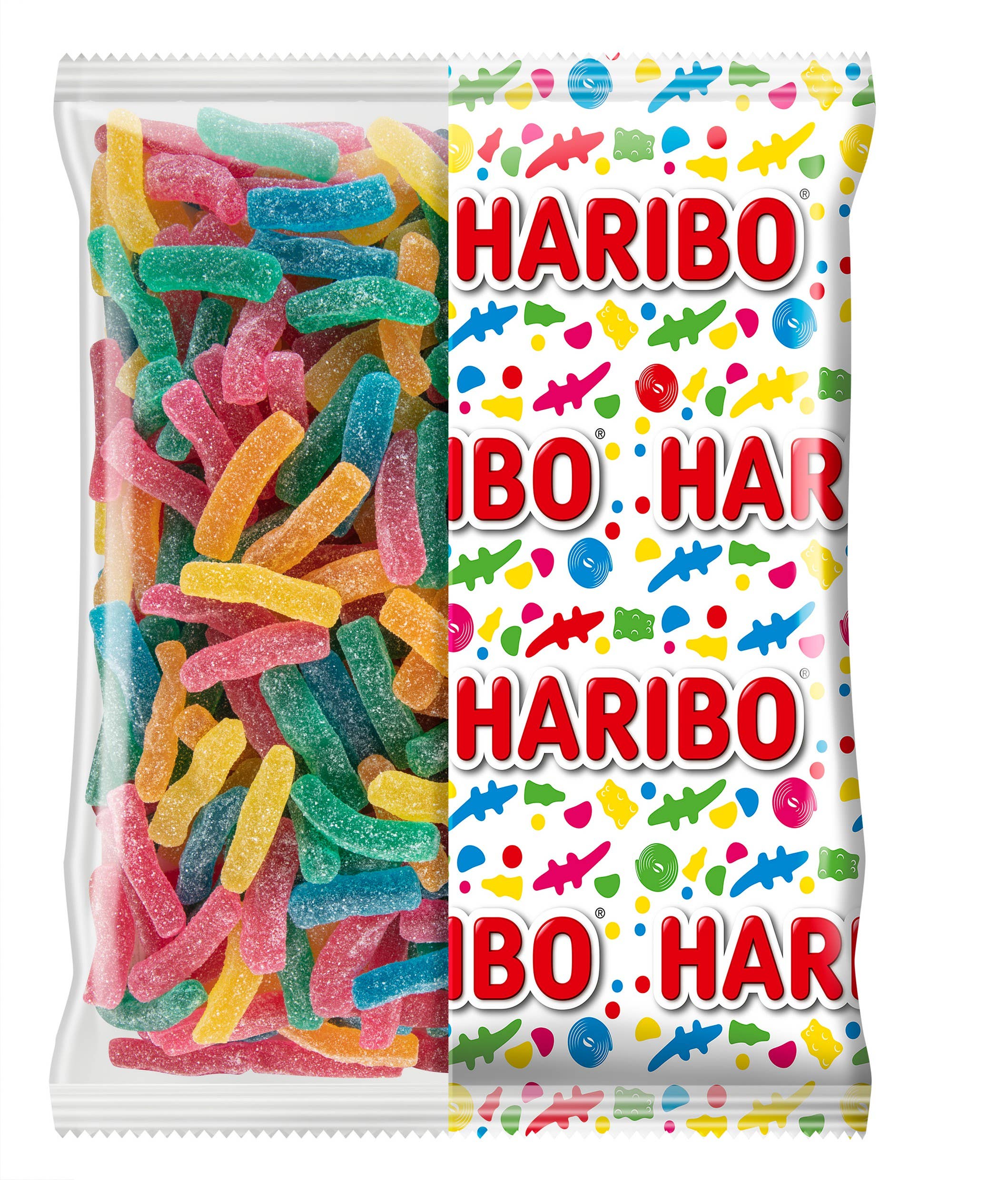 123bonbon - Wholesale Gummy - HARIBO French Fries - 4.4 lb bag
