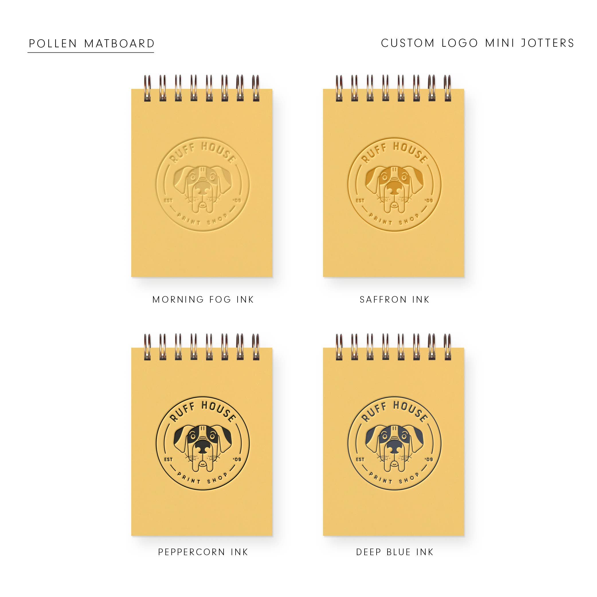 Ruff House Print Shop - Wholesale Notitieboekje - Custom mini notitieboekje met logo18