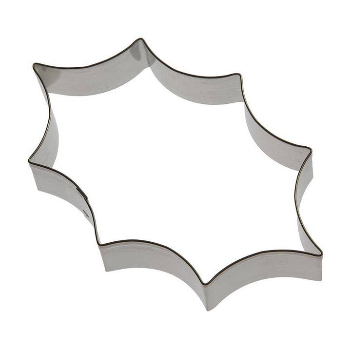 CookieCutter.com – Großhandel Ausstechformen – Stechpalmenblatt-Ausstechform 5,5 Zoll B0530