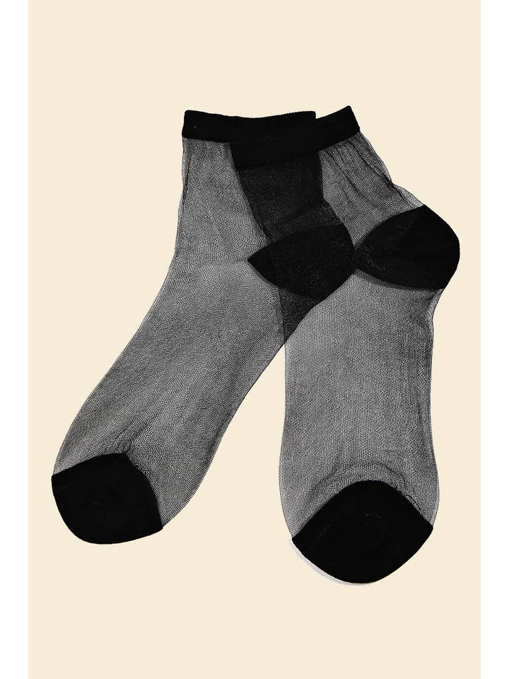 Anarchy Street - Wholesale Socks - Women's - Sheer Ankle Socks3