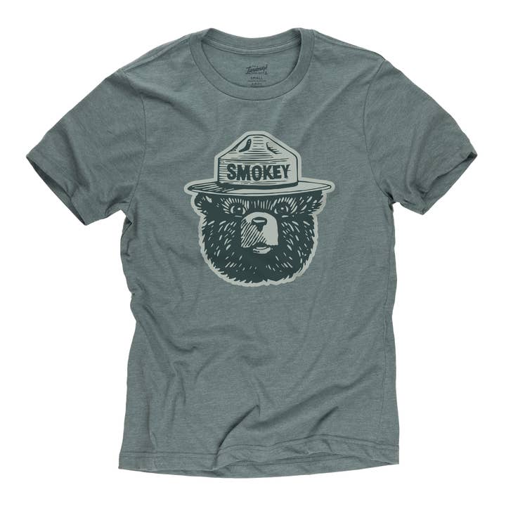 The Landmark Project - Wholesale Screen Printed T-Shirt - Unisex - Smokey Logo Tee
