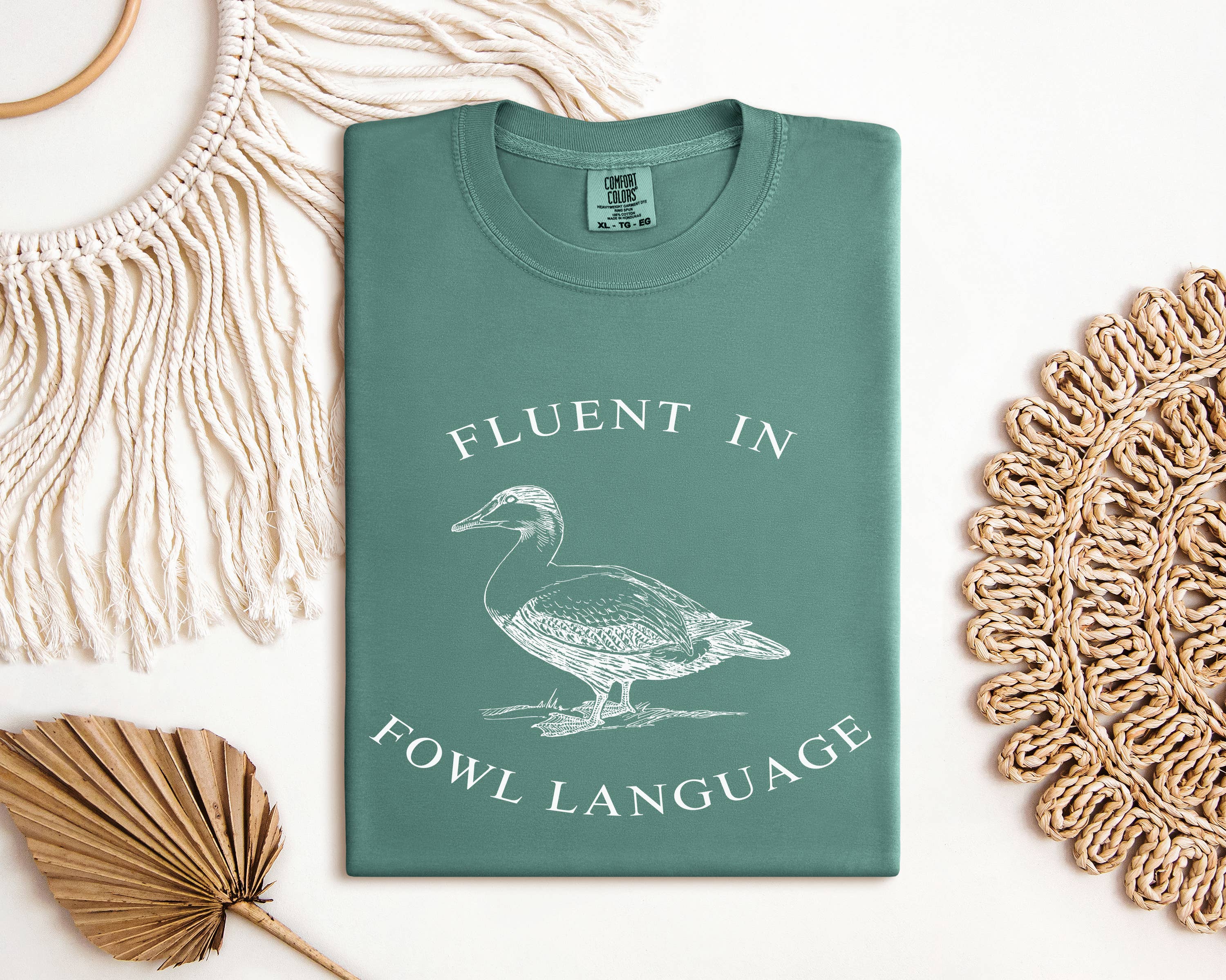 CMD Wholesale - Wholesale T-Shirt (Graphic) - Unisex - Fluent In Fowl Language Graphic Tee1
