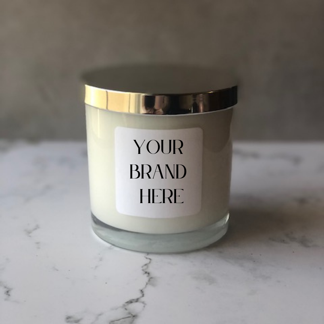 Ever Rose Candle Co. – wholesale Burkljus – 8 oz. vit | Glas torktumlare ljus | Privat etikett/anpassad4