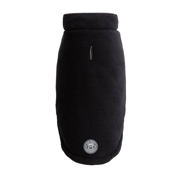 GF Pet Reversible Elasto-Fit Chalet Jacket - Black for wholesale by GF Pet