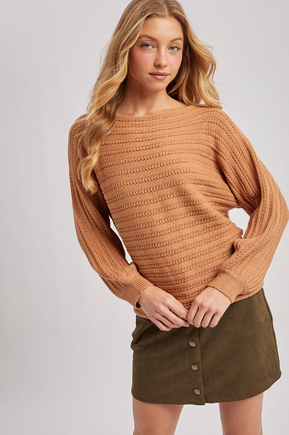 Bluivy - Vente Pull en maille – femme - PULL TEXTURÉ POLYVALENT12