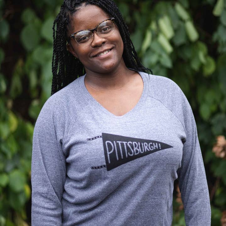 Pittsburgh Banderín Raglán Jersey para venta al por mayor de Garbella