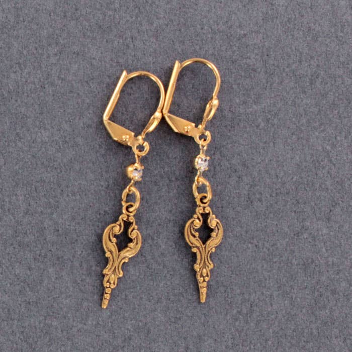 Victorian Earring 1266-STM for wholesale by Sadie Green's Jewelry