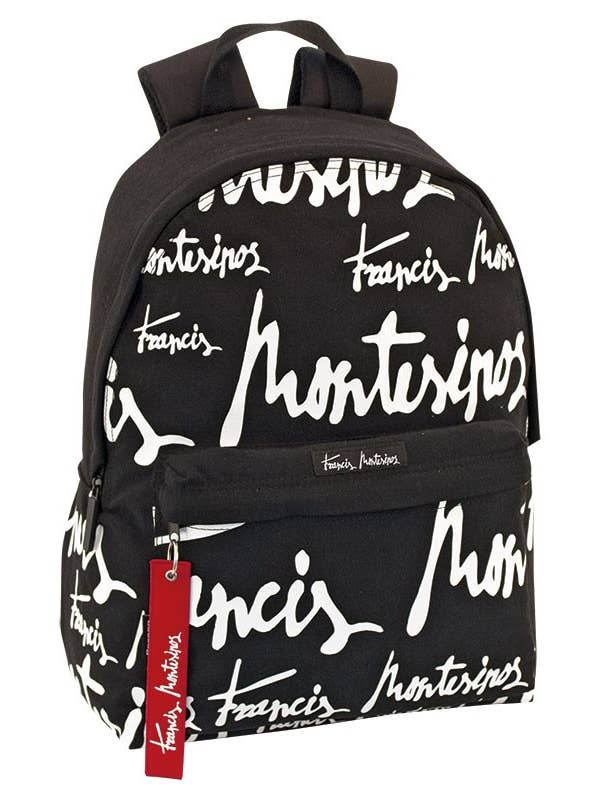 Mochila Junior para Laptop Preta F. Montesinos Perona 58567 por atacado de PERONA BAGS