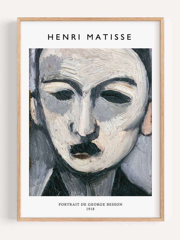 Matisse Porträtt av George Besson M19 för wholesale av Peardrop Prints